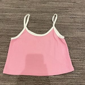 Tank Top - Brandy Melville, Extra Small, Pink